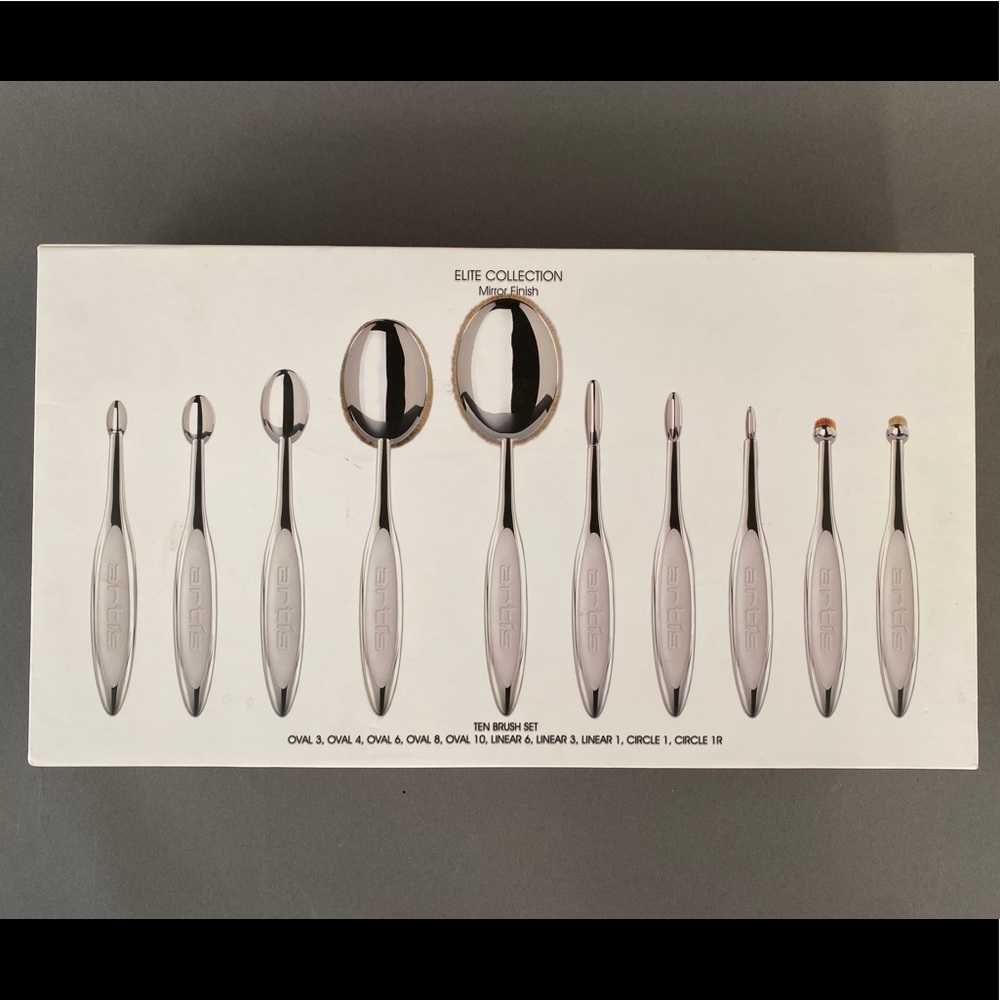 ARTIS Professional Elite 10pc Mirror Brushes